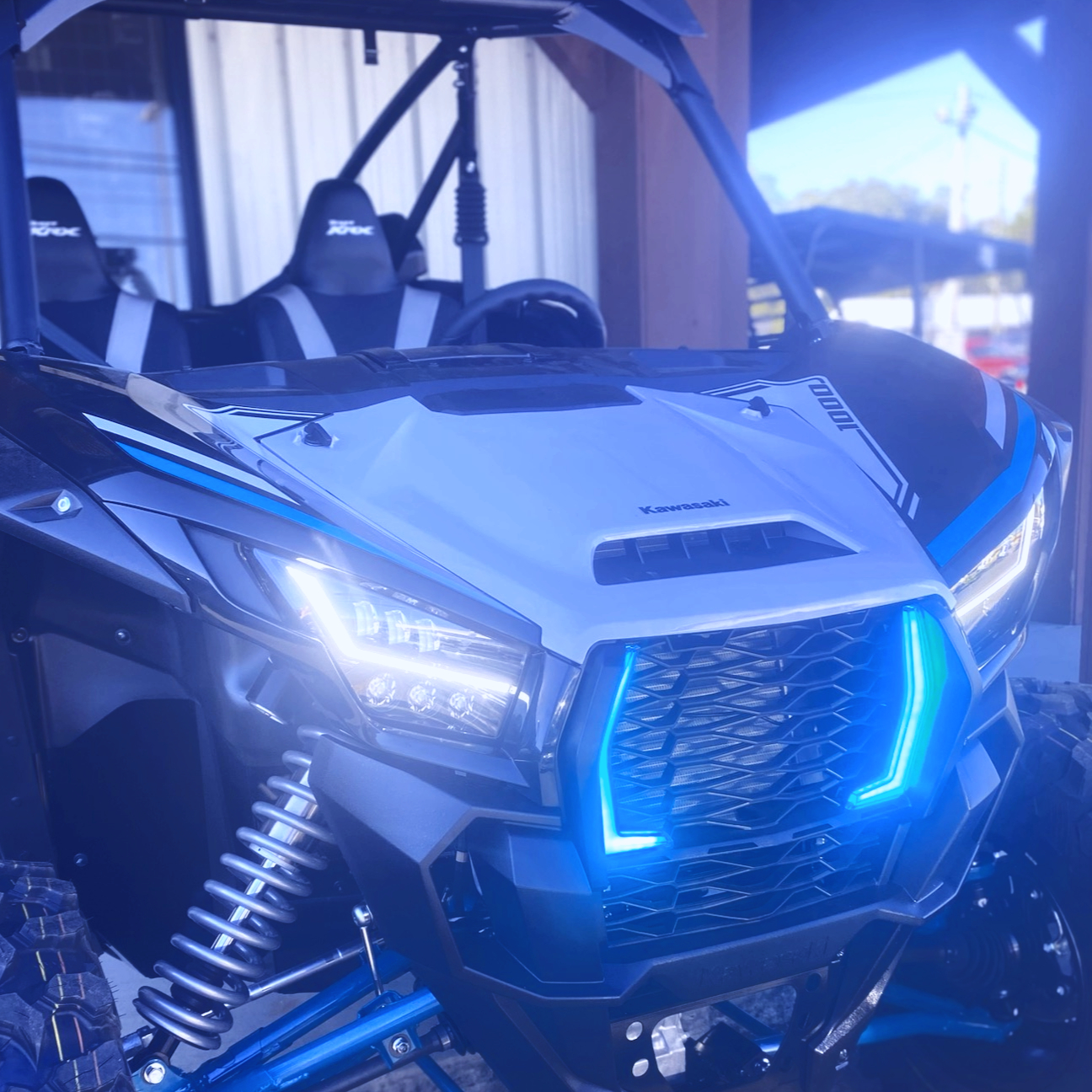 Kawasaki KRX RGB+W Fang Lights - Image 2