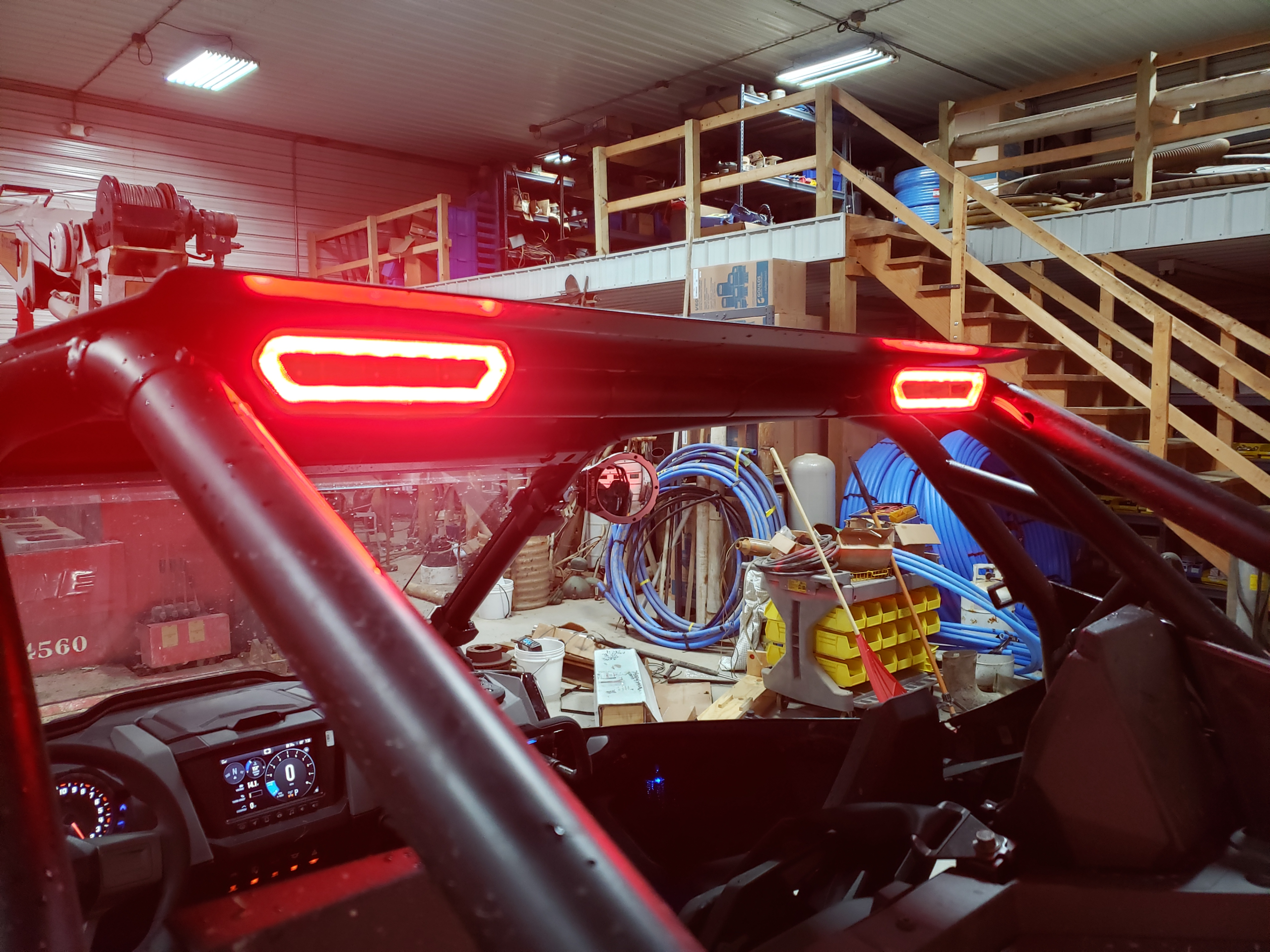 Five-Function Brake, Reverse and Chase Light – Red / Amber / Blue - Image 7
