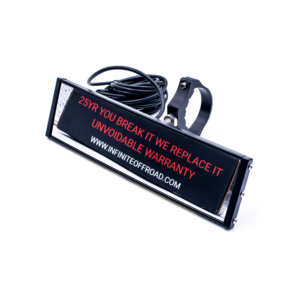 9″ Convex Rear-View Mirror with 6W LED Dome Light