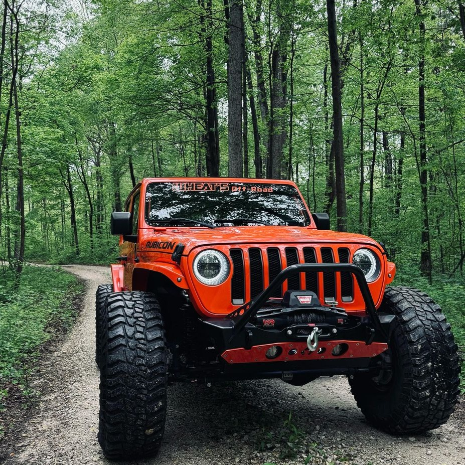 Jeep JL / JT 9-inch Atlas Headlights – White or RGB+W Halo - Image 5
