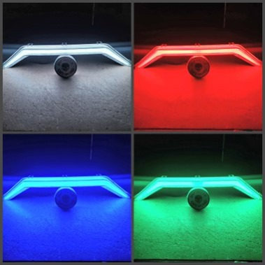 Polaris RZR Pro XP / Turbo R / Pro R RGB+W Brow Light with Turn Signals - Image 15