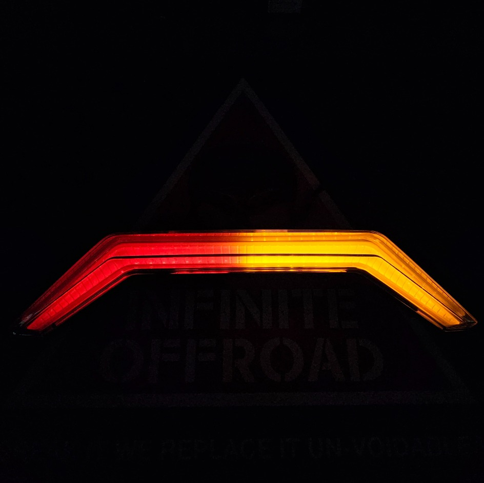 Polaris RZR Pro XP / Turbo R / Pro R RGB+W Brow Light with Turn Signals - Image 3