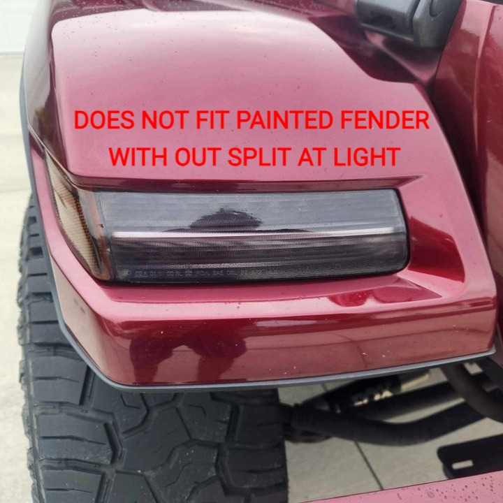 Jeep JL / JT DRL Fender Chop Kit with Sequential Turn Signals - Image 3