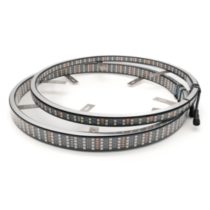 RGB+W Quad-Row LED Wheel Ring Kit – Set of Four