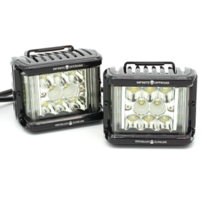 80W 3-inch Double Side-Shooter LED Pods – Pair