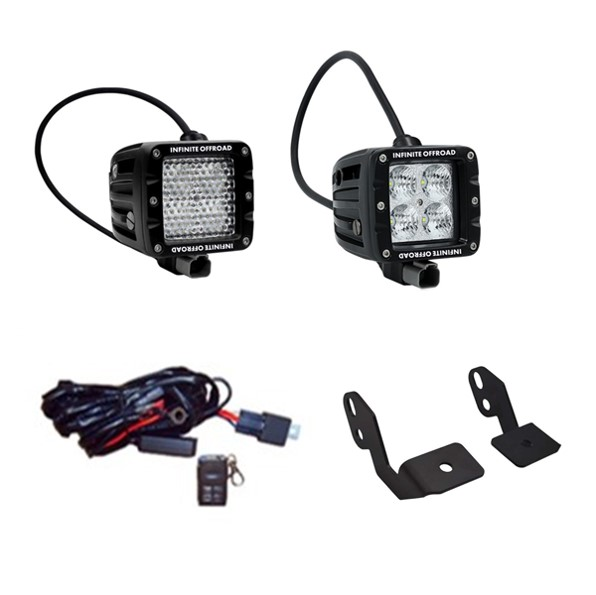 Polaris RZR / General A-Pillar Light Pod Kit - Image 2
