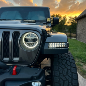 Jeep JL / JT Sequential Turn Signals with White DRL โ Pair