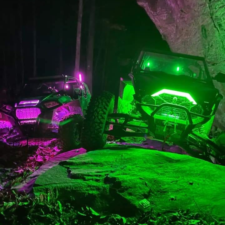 Polaris RZR Pro XP / Turbo R / Pro R RGB+W Brow Light with Turn Signals - Image 11