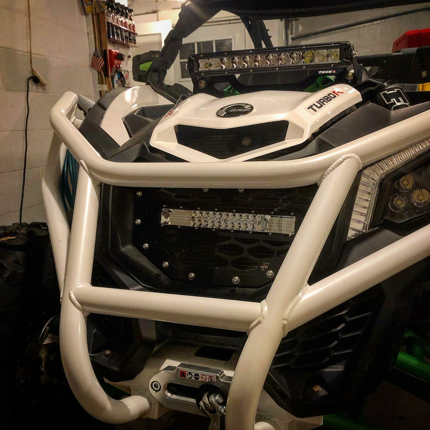 Can-Am Maverick X3 Grille with 102W Light Bar - Image 9