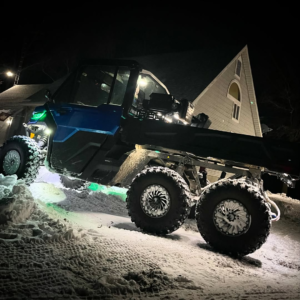 UTV White LUX Monster Magnetic Rock Light Kit