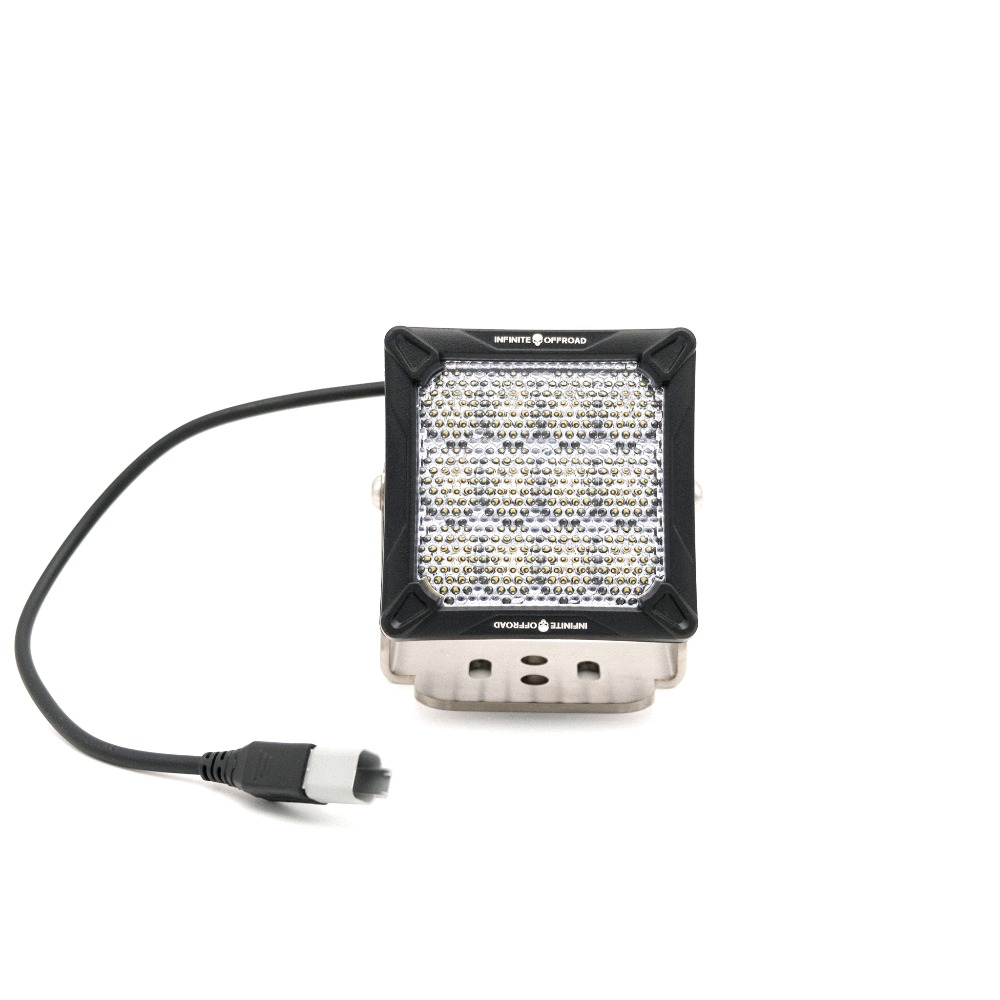 120W 4.5-inch Square LED Pods – White or Amber – Pair - Image 13