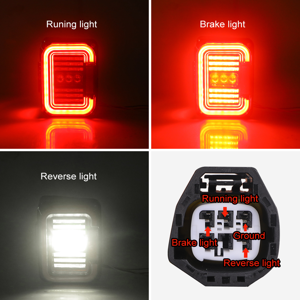 Jeep JK Type-C LED Tail Lights - Image 4