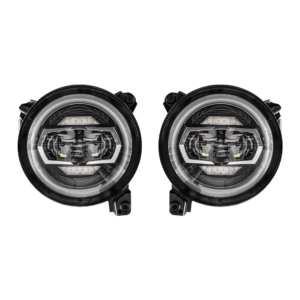 Jeep JL / JT 9-inch Chronos RGB+W Headlights with DRL & Turn Signals