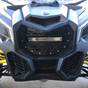 Can-Am Maverick X3 Grille with 102W Light Bar - Image 11