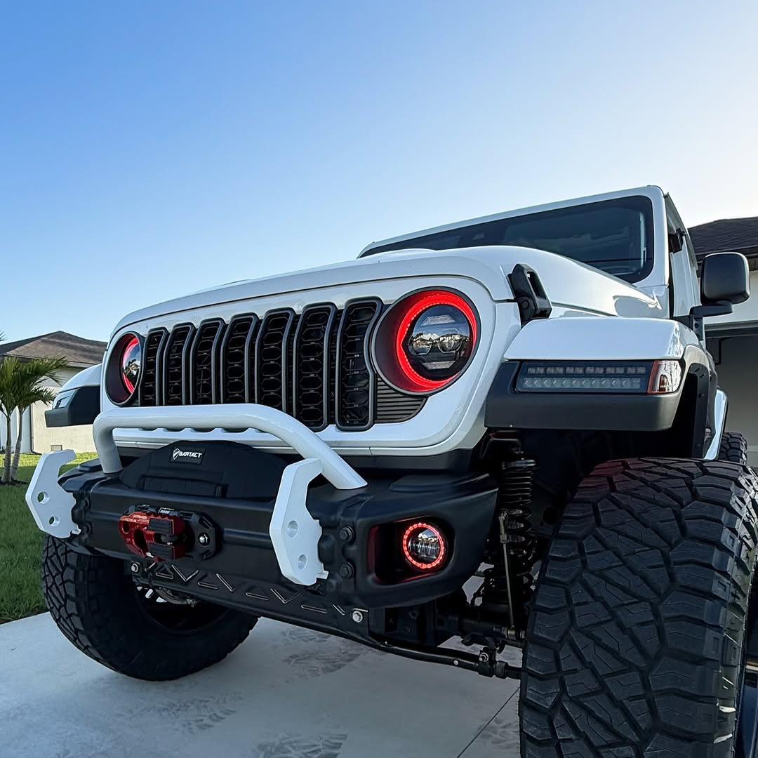 Jeep JL / JT 9-inch Chronos RGB+W Headlights with DRL & Turn Signals - Image 3