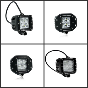 40W 3-inch High-Output LED Pods – Pair