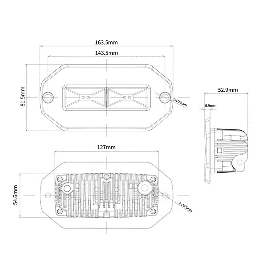 20W / 40W Compact High-Output Scene Pods – Pair - Image 7