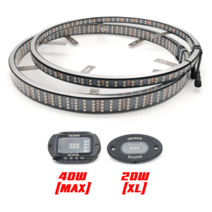 Truck / Jeep RGB+W Rock Light and Quad-Row Wheel Ring Bundle