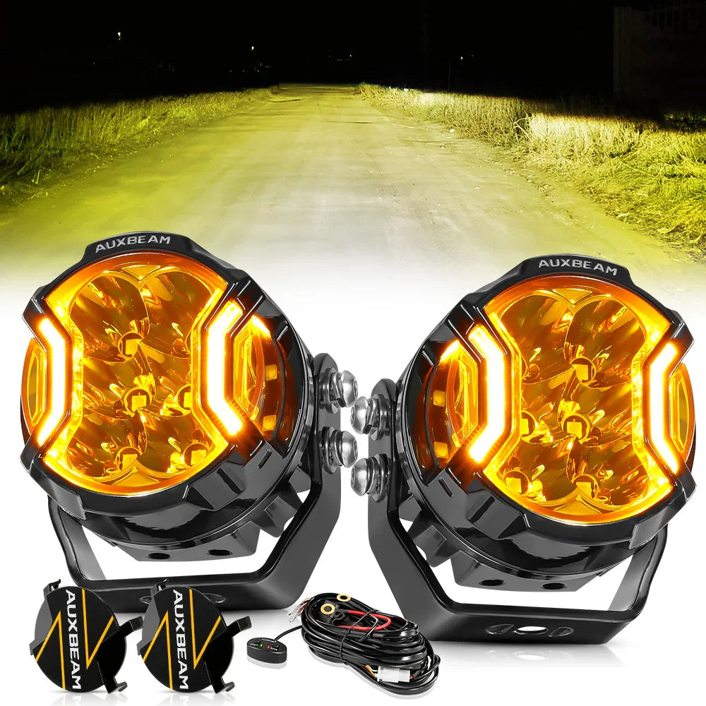 V-ULTRA 3″ 108W White or Amber Pods with Amber DRL - Image 23